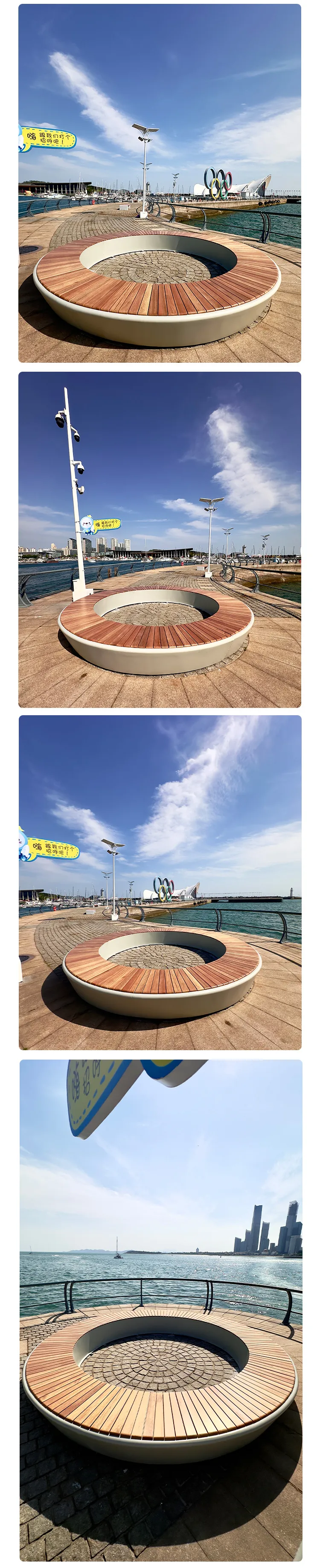 广场休闲凳