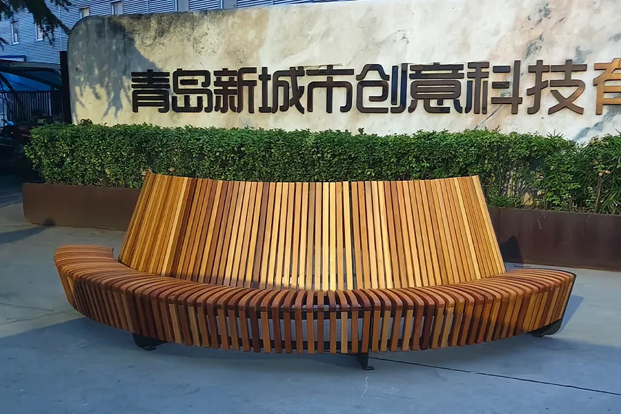 弧形坐凳,景观坐凳,户外公园椅,公园长椅