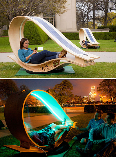 创意公共座椅设计说明图片
