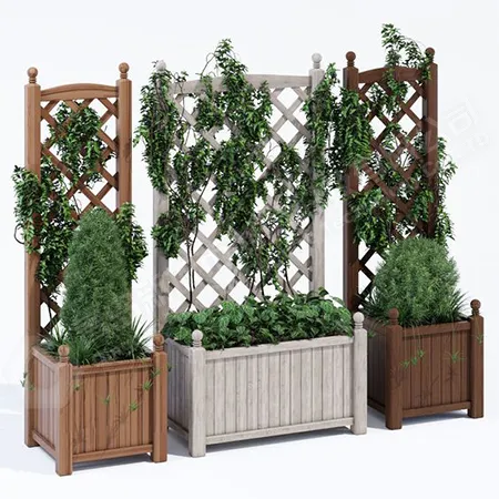 木制户外花箱