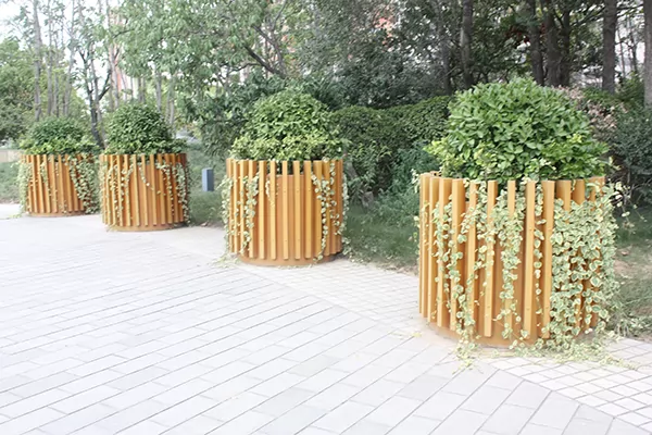 防腐木花箱