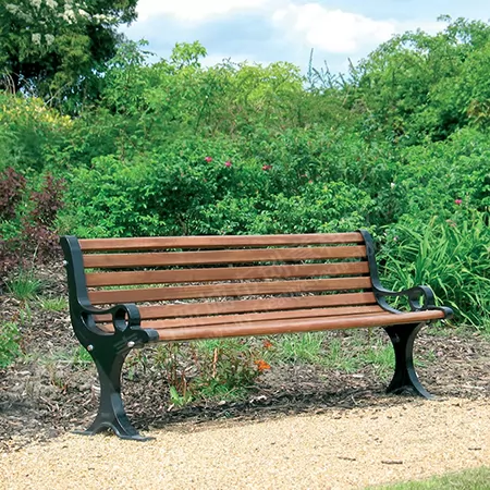 铸铁公园椅