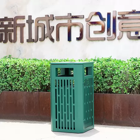 铁艺垃圾箱