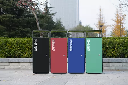 户外垃圾桶