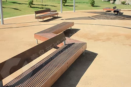 户外公园坐凳