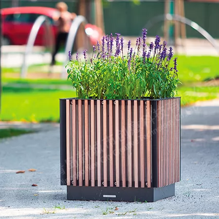 防腐木花箱
