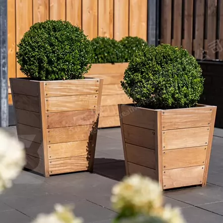 防腐木花箱
