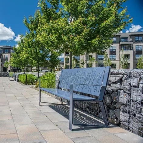 户外的休息座椅