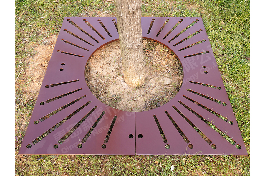 铸铁树篦子,树池盖板,铁艺树篦子