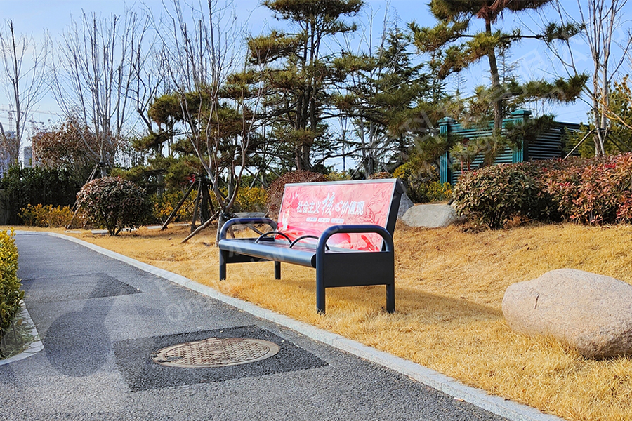 铁艺座椅,创意广告座椅,户外休闲椅,公园坐椅