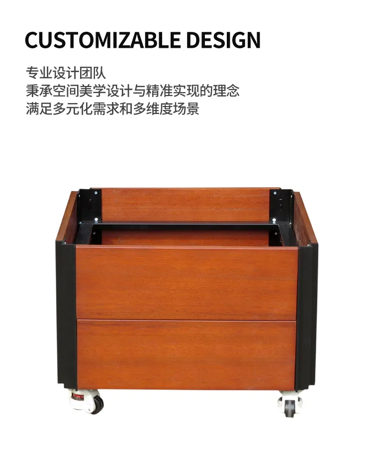 户外防腐木花箱