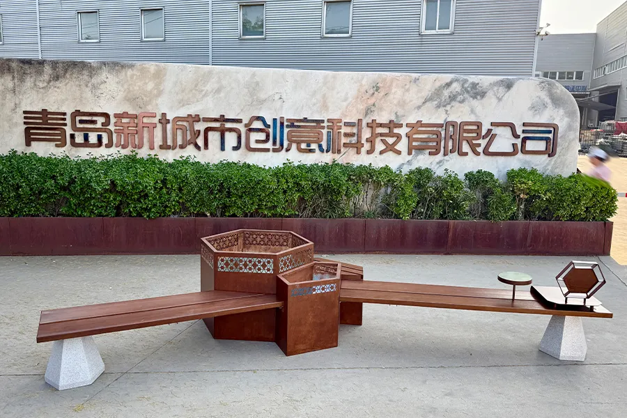 凝土花箱坐凳,公园混凝土坐凳,花箱座椅,混凝土公共花箱座椅