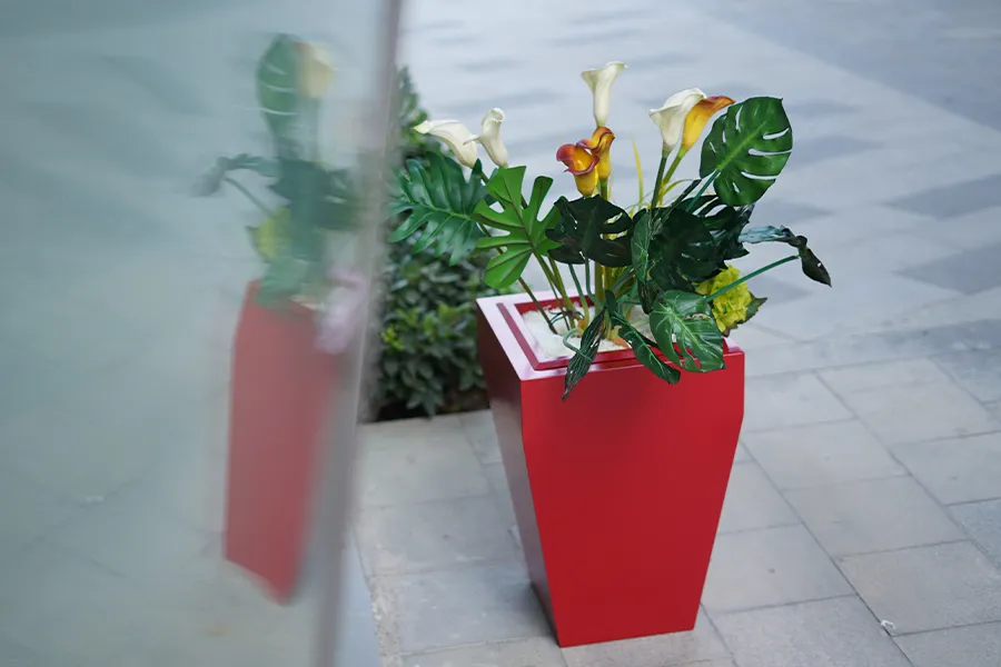 创意组合花箱,户外花箱,不锈钢花钵