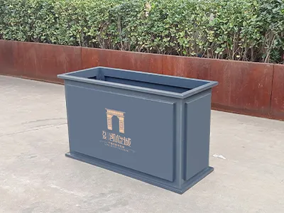 左拉花箱