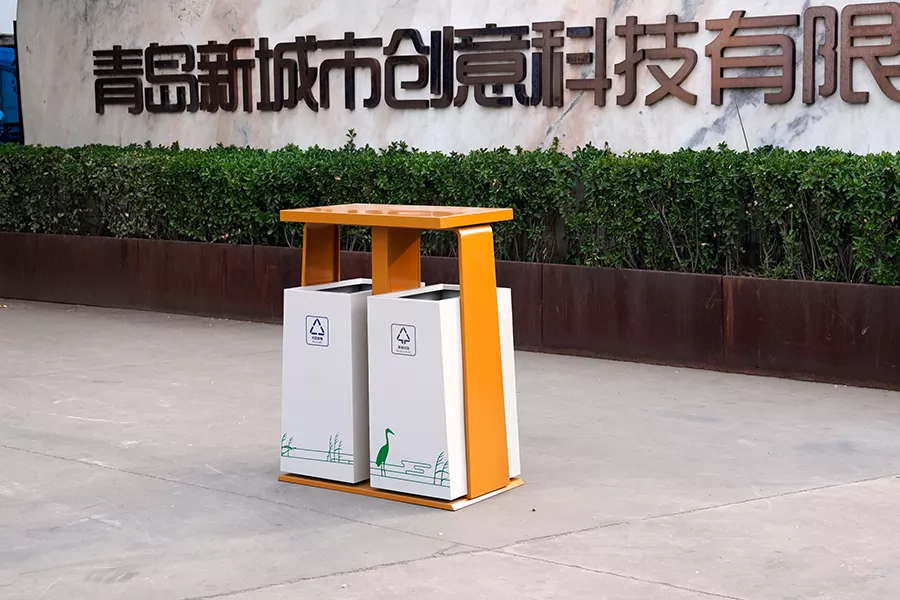 铁艺垃圾桶,分类垃圾桶,垃圾桶厂家
