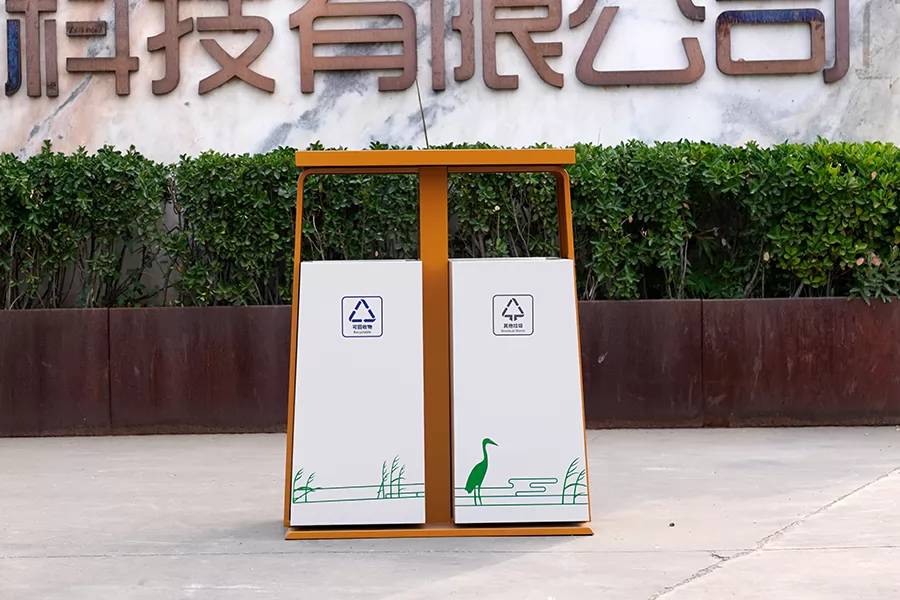 铁艺垃圾桶,分类垃圾桶,垃圾桶厂家