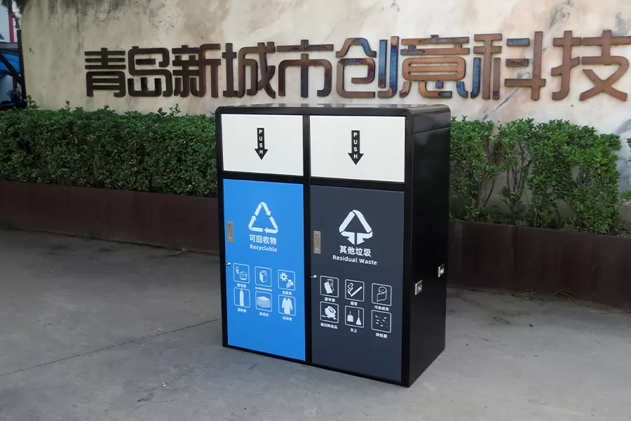 户外分类垃圾桶,公共分类垃圾桶,市政道路分类垃圾桶,分类垃圾桶厂家,青岛分类垃圾桶